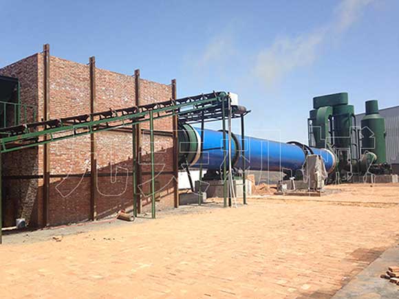 煤泥烘干機設備圖